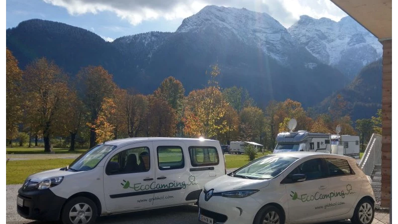 Two ways to more sustainability on vacation: electromobility and ECOCAMPING - ECOCAMPS