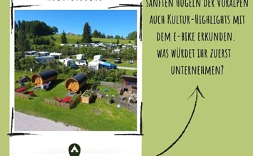 2. postanek: Kamp na terasi pri Richterbichl – Rottenbuch - ECOCAMPS