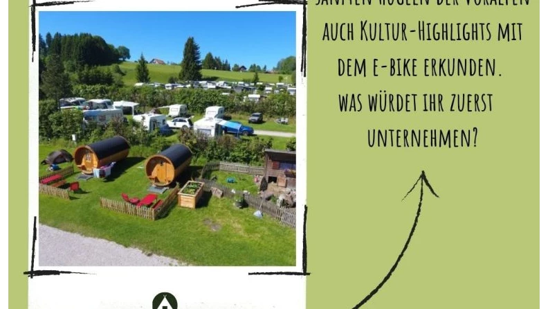 2. postaja: kampiranje na terasi kod Richterbichl – Rottenbuch - ECOCAMPS