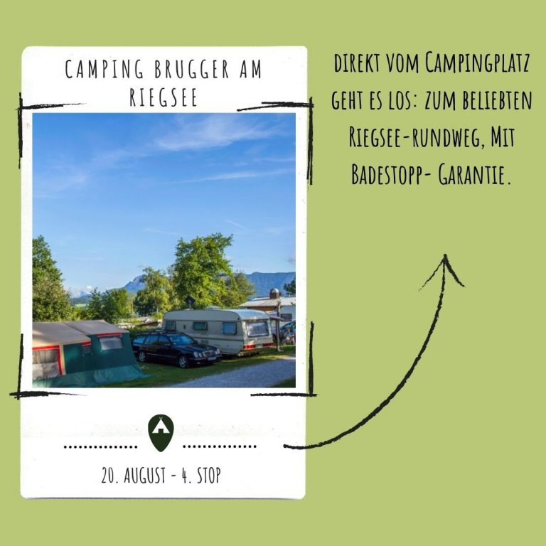 4a fermata: Camping Brugger al Riegsee a Spatzenhausen - ECOCAMPS