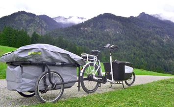 The route from Rottenbuch to Krün is the destination - ECOCAMPS