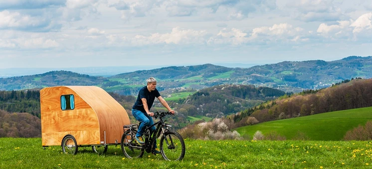 Campeggio, ciclismo, divertimento – Ecocamps e i:woody in viaggio + cibo da campeggio - ECOCAMPS