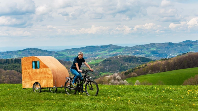 Kamperen, fietsen, genieten – Ecocamps en i:woody op reis + kampeereten - ECOCAMPS