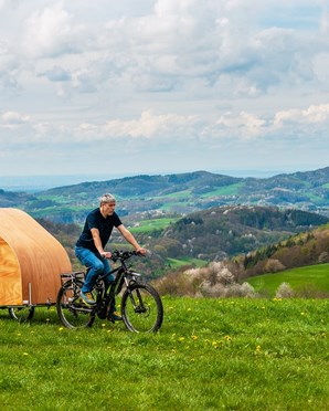 Camping, cycling, enjoying – Ecocamps and i:woody on the trip + camping food - ECOCAMPS