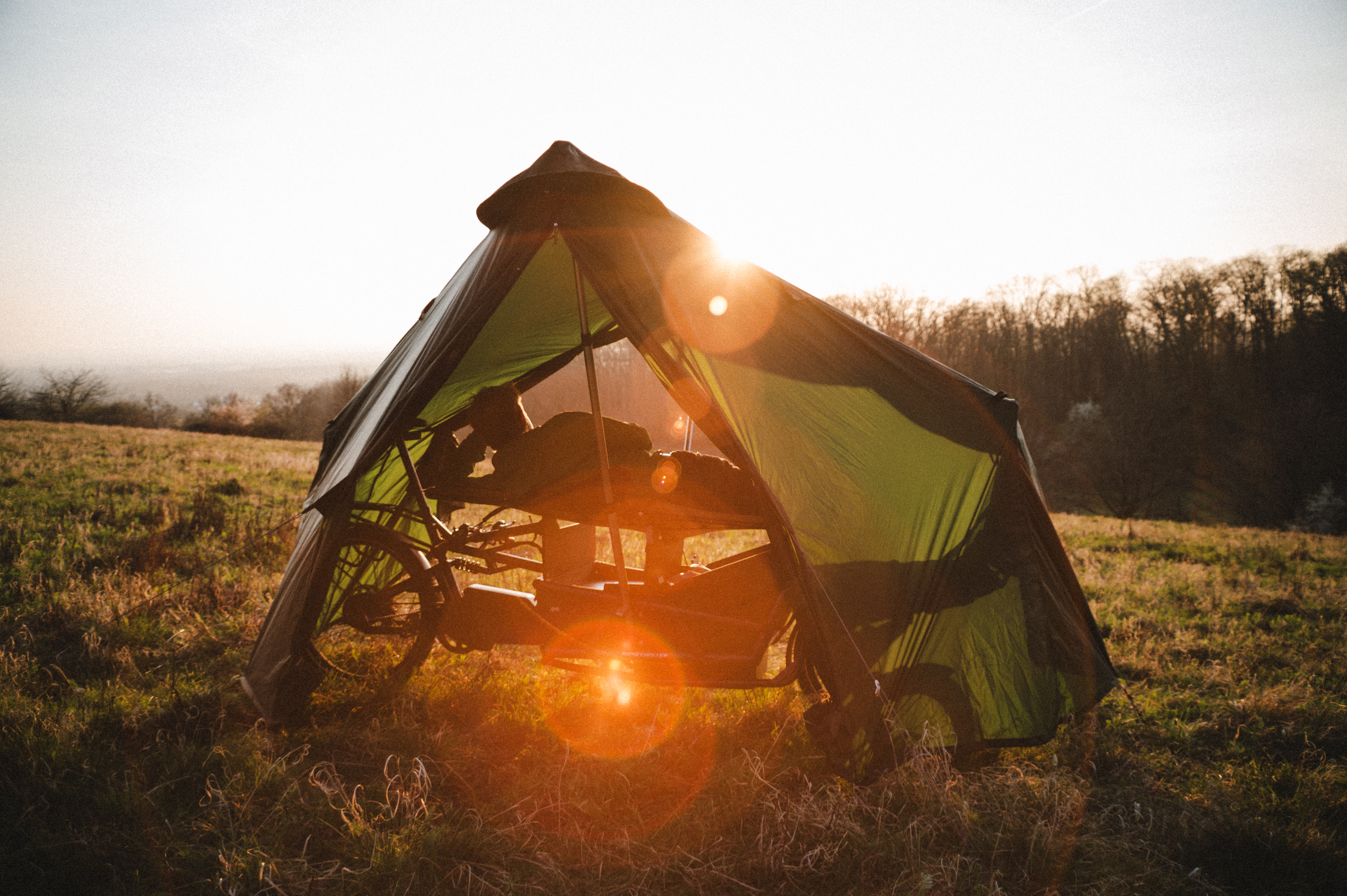 La bicicleta de carga como vehículo de acampada del mañana - ECOCAMPS