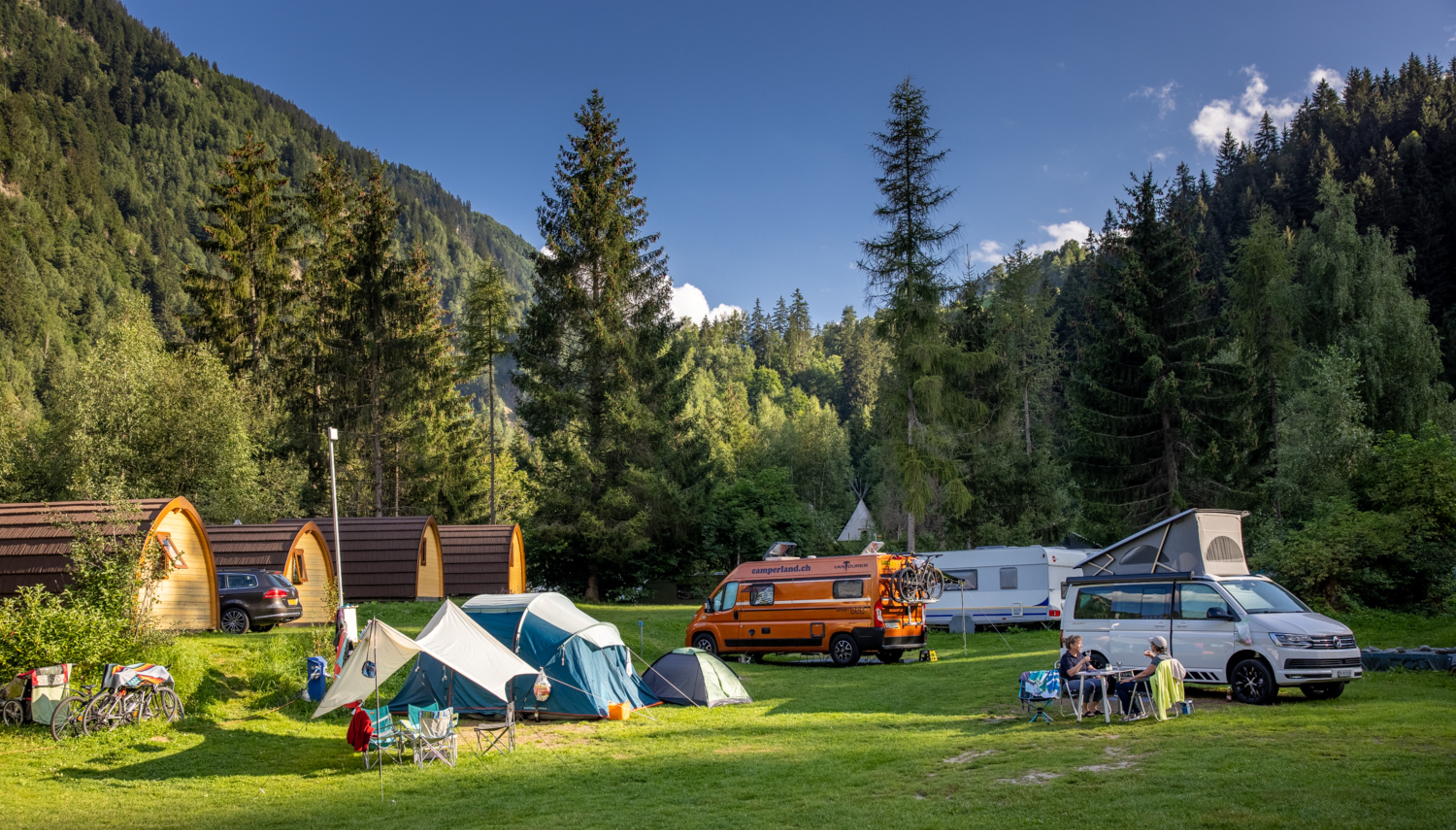 Camping forestier Batmund