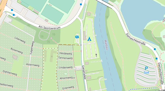 ECOCAMP auf Satellitenbild