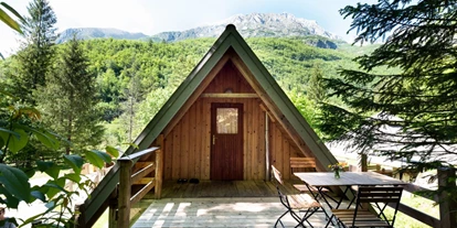 Campings - Angebote für Kinder: Wald zum Spielen und Entdecken - Julische Alpen - Camp Korita - Camp Korita