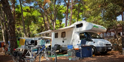 Campings - Weitere Serviceangebote: Buchung von Standplätzen online möglich - Punta Kriza - FKK Camping Baldarin - FKK Camping Baldarin