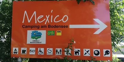 Campings - Weitere Serviceangebote: WLAN auf dem gesamten Platz verfügbar - Illmensee - Camping Mexico - Camping Mexico