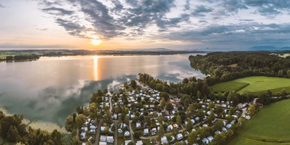 Campings - Ver- und Entstorgung für Wohnmobile: Entleerung von Wassertanks - Sonnenaufgang am Schwanenplatz - Camping Schwanenplatz