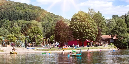 Campings - Ver- und Entstorgung für Wohnmobile: Entleerung von Wassertanks - Sauerland - Camping- und Ferienpark Teichmann