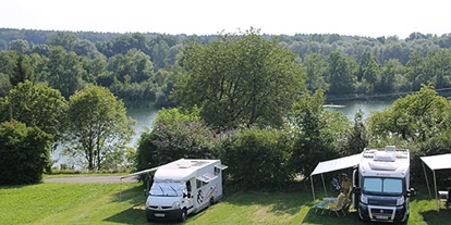 Campings - Freizeitangebote in der Nähe (<20km): Freibad - Stellplatz Übernachter - Campingplatz am Marktler Badesee