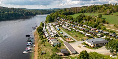 Campings - Qualitätsauszeichnungen: BVCD 3 Sterne - Saalburg-Ebersdorf - Campingplatz Am Strandbad - Campingplatz Am Strandbad