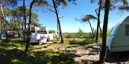 Campings - Ver- und Entstorgung für Wohnmobile: Abwasser- und Frischwasseranschlüsse - Rügen - Campingplatz Drewoldke - Campingplatz Drewoldke