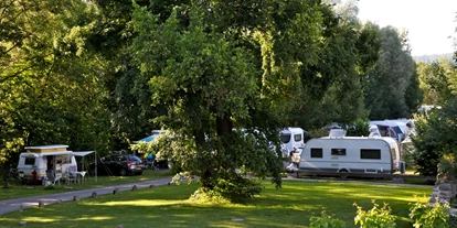 Campings - Ver- und Entstorgung für Wohnmobile: Gasflaschentausch - Weikersheim - Campingplatz Schwabenmühle - Camping Schwabenmühle 