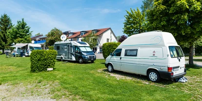 Campingplätze - Barrierefreiheit: barrierefreier Zugang zum Shop - Region Schwaben - CAP - Rotach - CAP - Rotach
