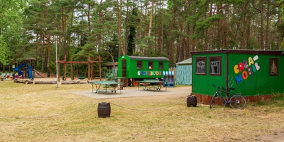 Kampi - Weitere Serviceangebote: Grillen am Standplatz erlaubt - Spiel und Spaß - Natur Camping Usedom