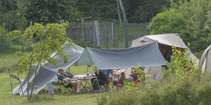 Campingplätze - Mietunterkunft: Mietzelt - Mirow - NaturCamping am Ellbogensee - NaturCamping am Ellbogensee