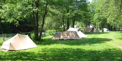 Campings - Qualitätsauszeichnungen: BVCD 3 Sterne - Naturcampinganlage Schafbachmühle - Naturcampinganlage Schafbachmühle