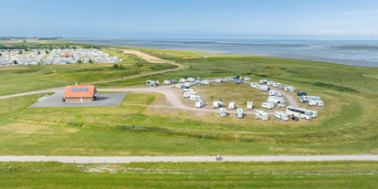 Campings - Freizeitangebote auf dem Platz: Bademöglichkeit - Nordseecamping Hooksiel - Nordsee-Campingplatz Hooksiel