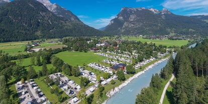 Campingplätze - Barrierefreiheit: barrierefreie Sanitäranlagen - Zwischen Blumenwiesen & Bergriesen - Grubhof 