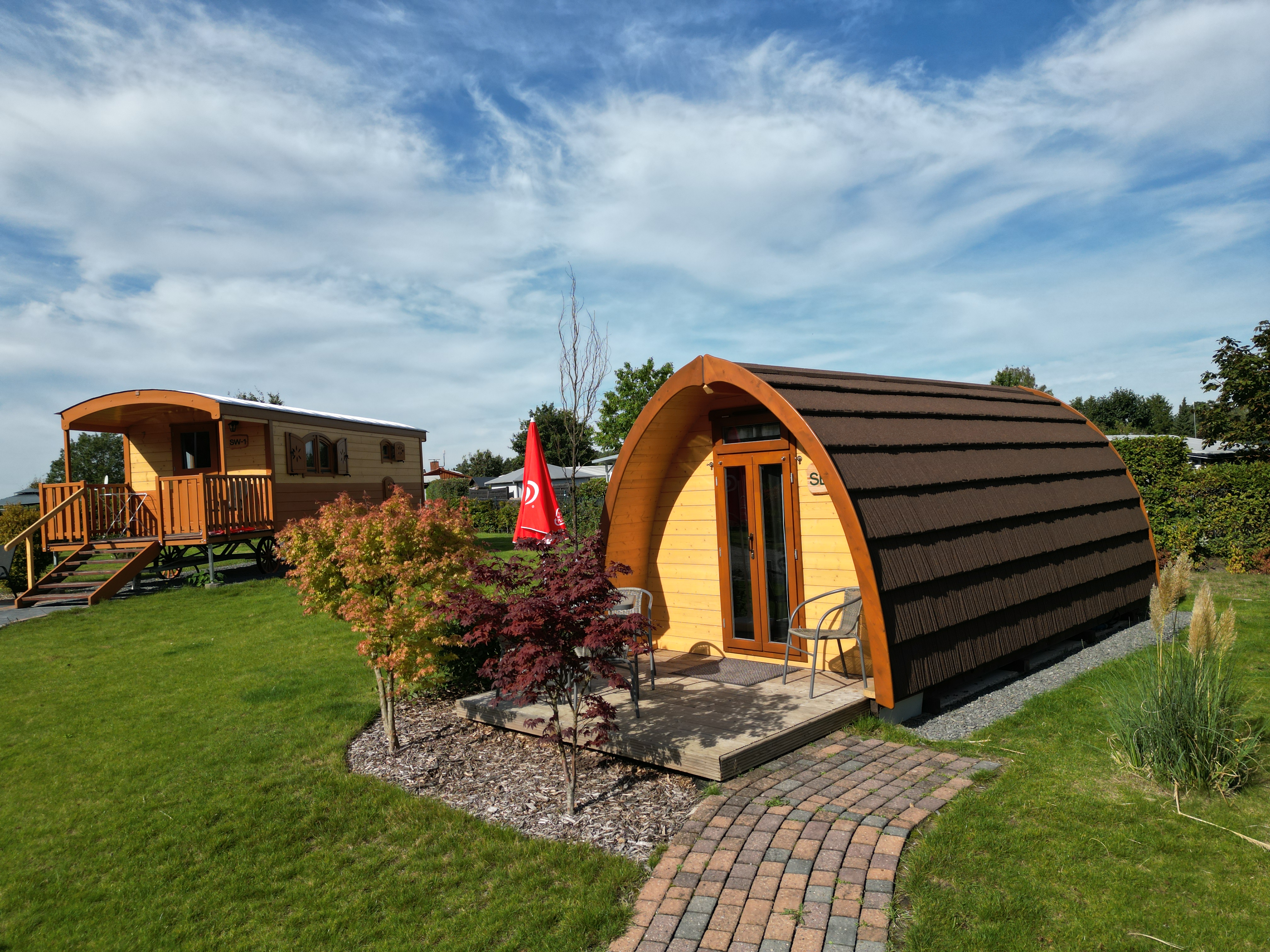 Campingplätze - Mobilität Verleih: Verleih von Fahrrädern - Wietzendorf - Schnuckenbude und Schäferwagen - Campingplatz Auf dem Simpel