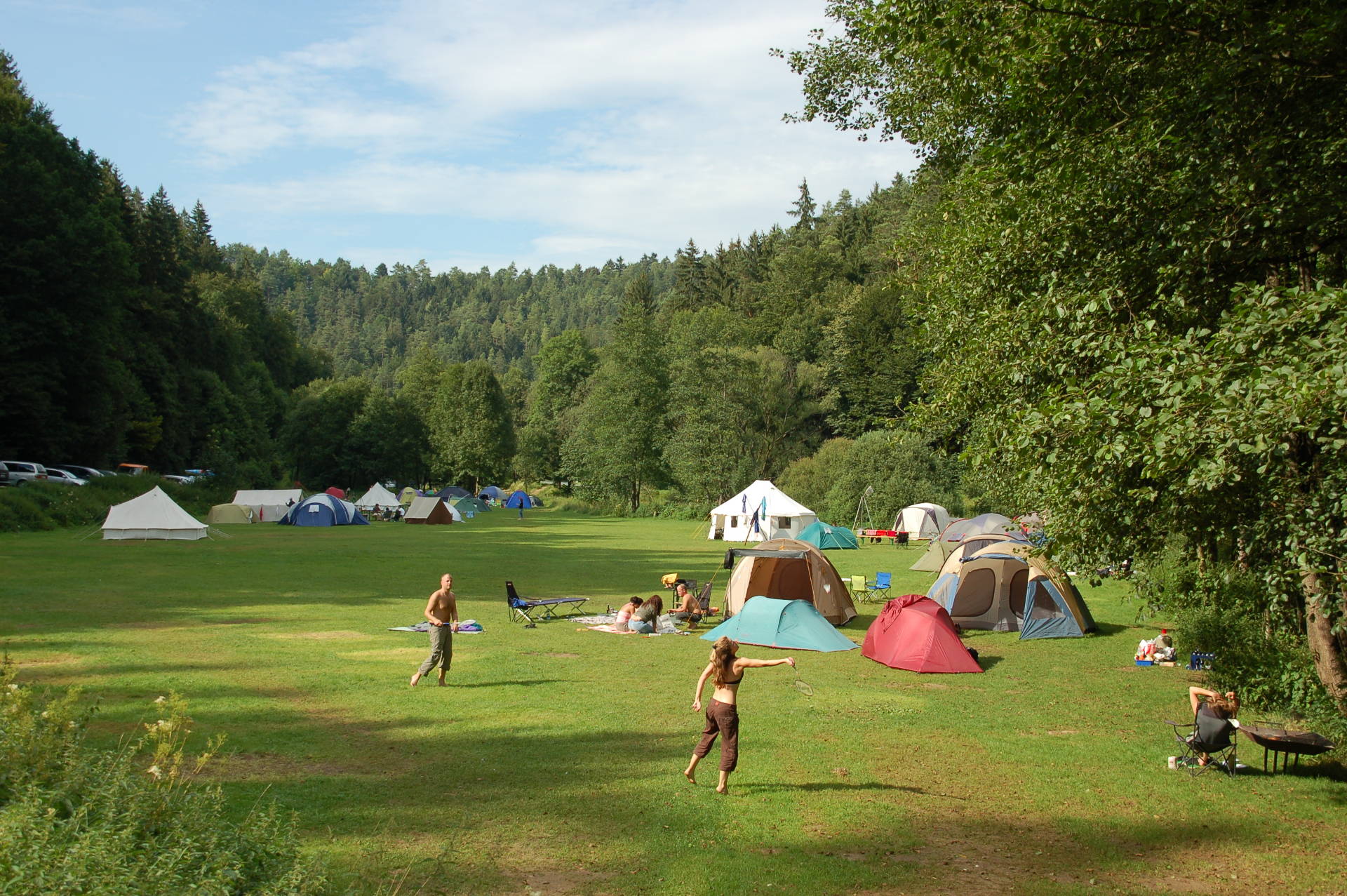 Campingplätze - Freizeitangebote in der Nähe (<20km): Freibad - Franken - Campingplatz Fränkische Schweiz
