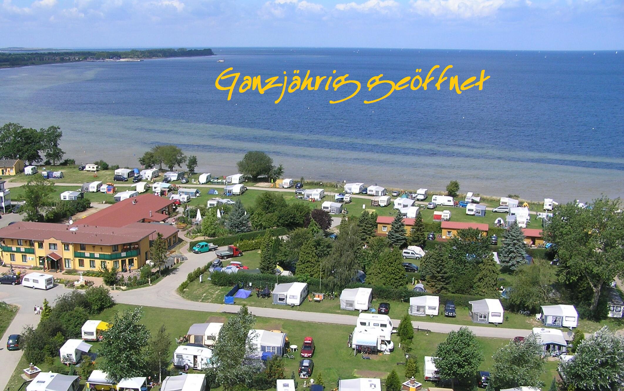 Kampi - Sprachen an der Rezeption: Deutsch - Wir haben ganzjährig geöffnet - Ostseecamping Ferienpark Zierow