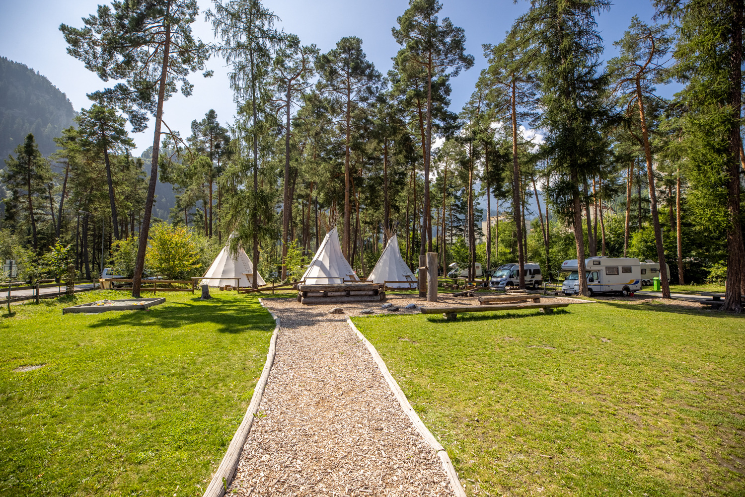 Campingplätze - Mobilität Verleih: Verleih von Fahrrädern - Graubünden - TCS Camping Thusis Viamala 