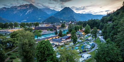 Campingplätze - Mobilität Service : Lademöglichkeit für E-Fahrzeuge - TCS Camping Interlaken - TCS Camping Interlaken