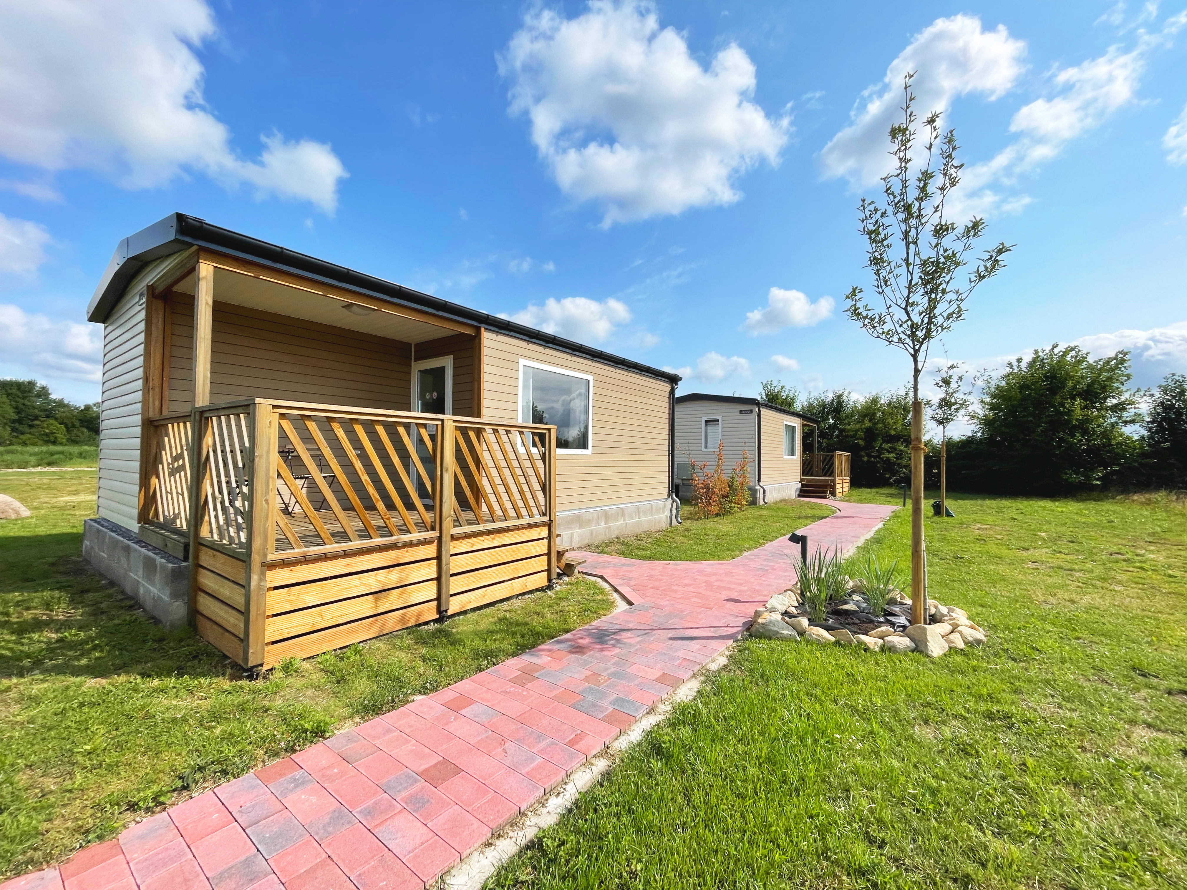 ECOCAMPS: Ferienhäuser am See - Campingpark Münsterland Eichenhof