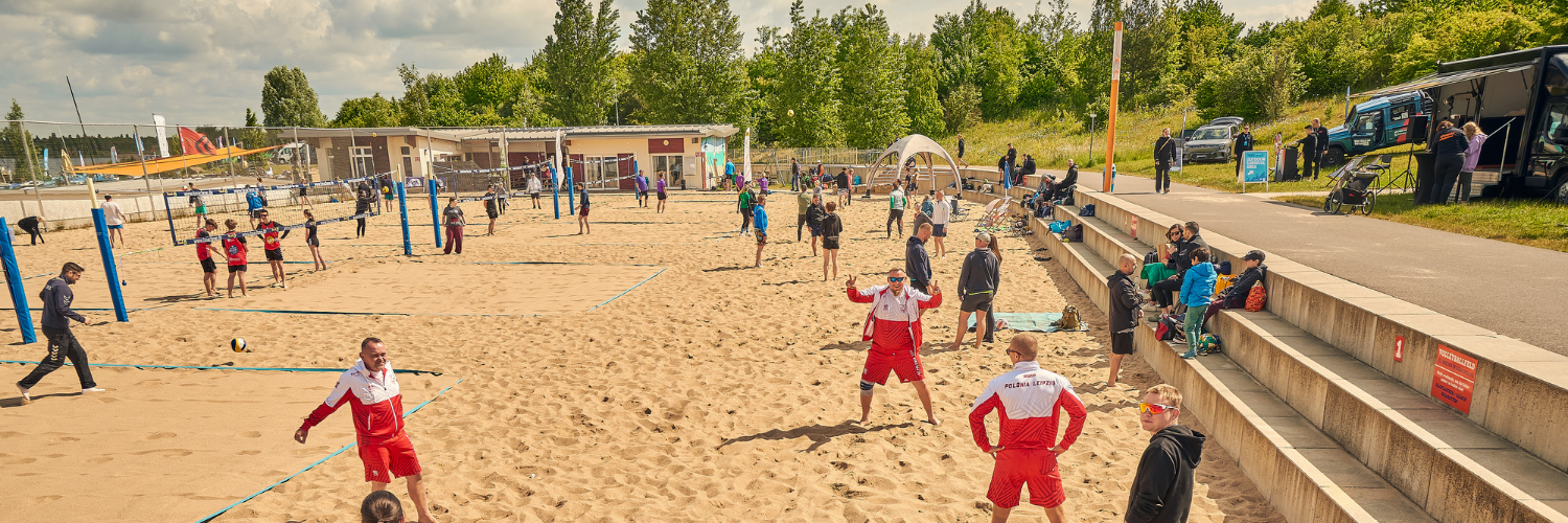 ECOCAMPS: Beachvolleyballfeld - ALL-on-SEA Camp & Sport Resort Leipzig